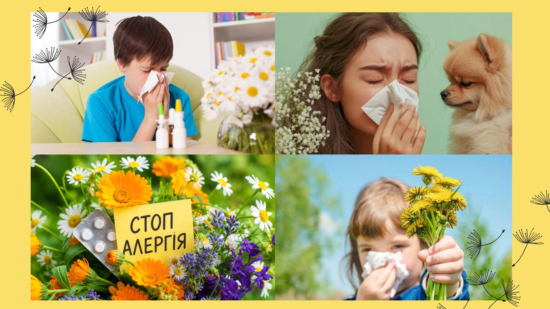🌿 21-27 червня – Всесвітній тиждень алергії